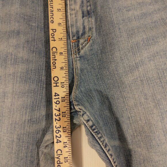 American Eagle Vintage jeans mens 31x30 blue denim boot cut light wash - Picture 5 of 9